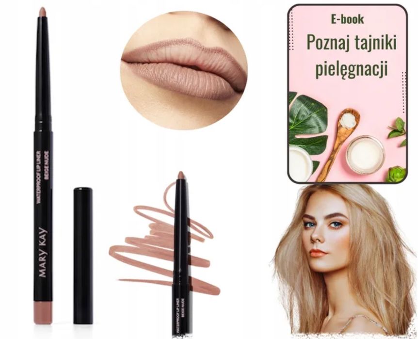 Wodoodporna Konturówka do Ust Beige Nude mary kay