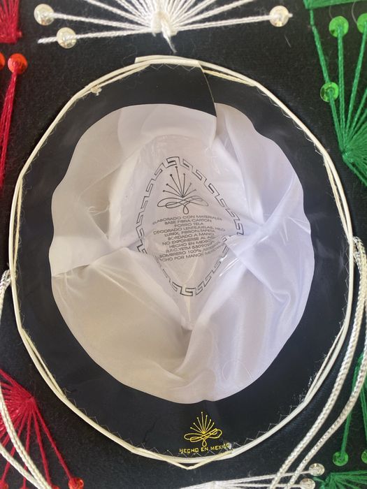 Chapéu tipico mexicano veio de uma viagem ao mexico 48 cm