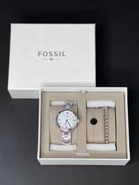 Красивый набор женских наручных часов Fossil BQ3542SET