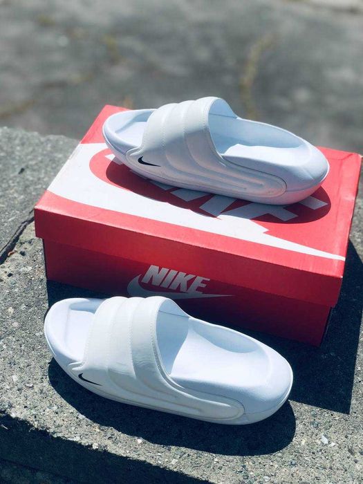 Кожаные мужские шлепанцы Найк для дома улицы двора сауна бассейн Найк