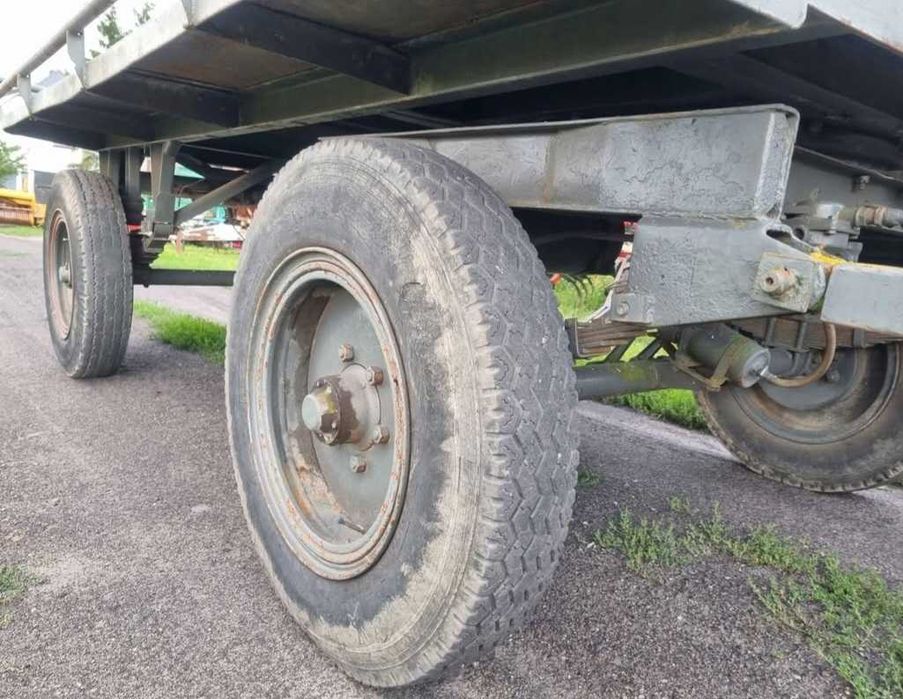 Podwozie przyczepy D46 4,5t autosan do slomy do bel skrzyniopalet