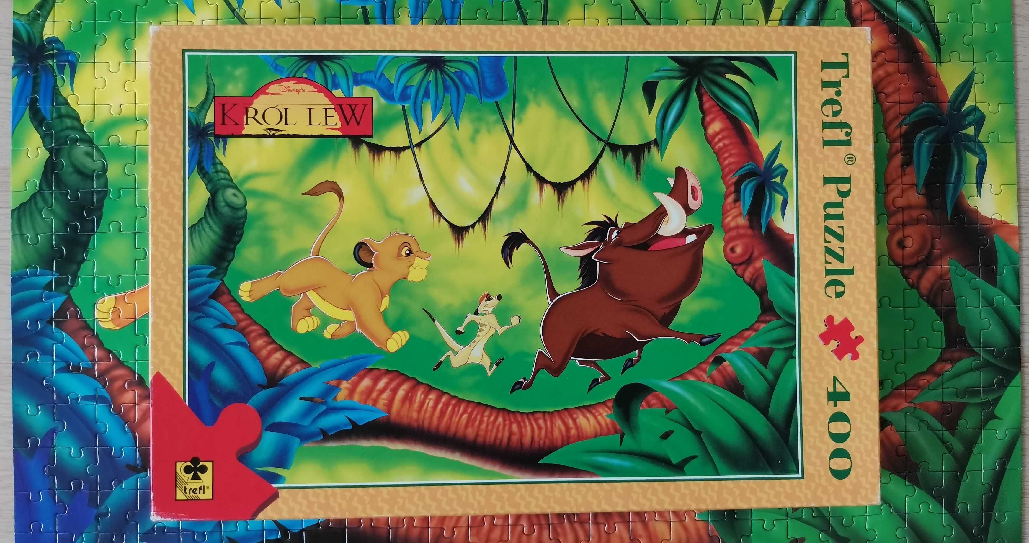 Puzzle Król Lew 400 elementów # Trefl # Disney # Lion King