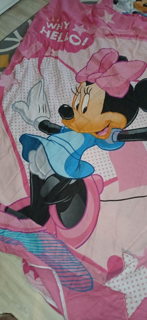 Komplet pościeli bawełniana smukke 160 x 200 Myszka Miki
