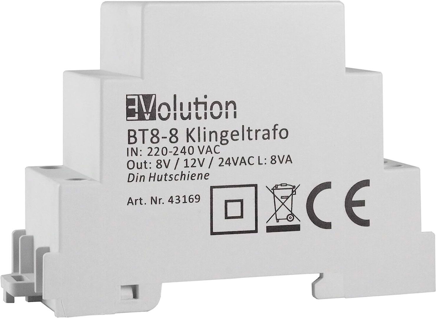 Evolution Bt8-8 Transformator Dzwonka 8 V 12 V 24