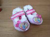 Kapcie papcie dla dziewczynki rozm 20-22 Elsa kraina lodu wkładka 12cm