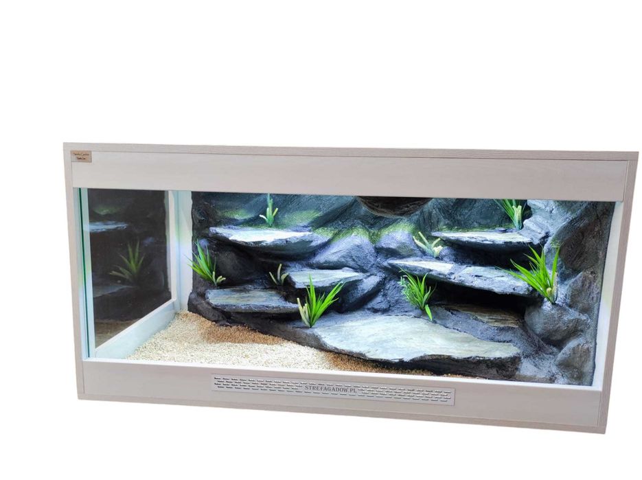 Terrarium pustynne nr698 120/60/60 dla agamy brodatej NA ZAMÓWIENIE