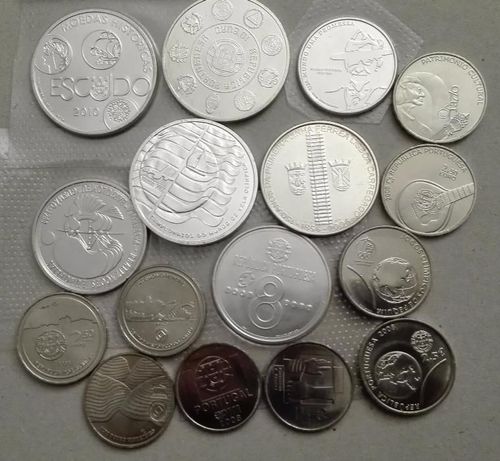 Moedas COMEMORATIVAS do EURO em PRATA - LISTA 1 - 2003 a 2008