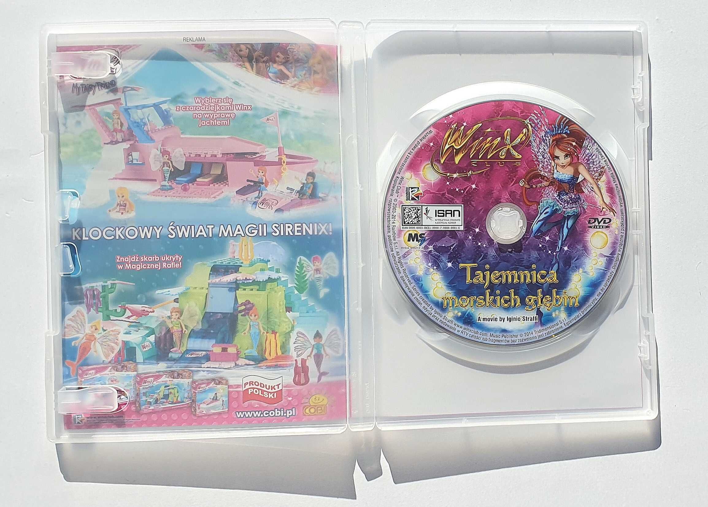 Winx Club: Tajemnica Morskich Głębin, DVD