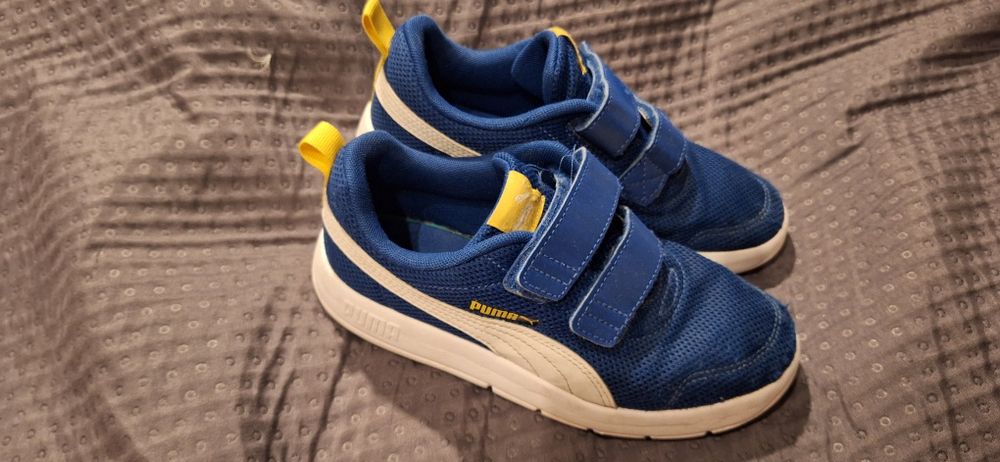 Puma niebieskie tenisówki 34