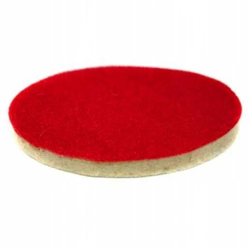 2 x FILC Polerski TARCZA POLERSKA FILCOWA Rzep Polerowanie 125mm 10mm