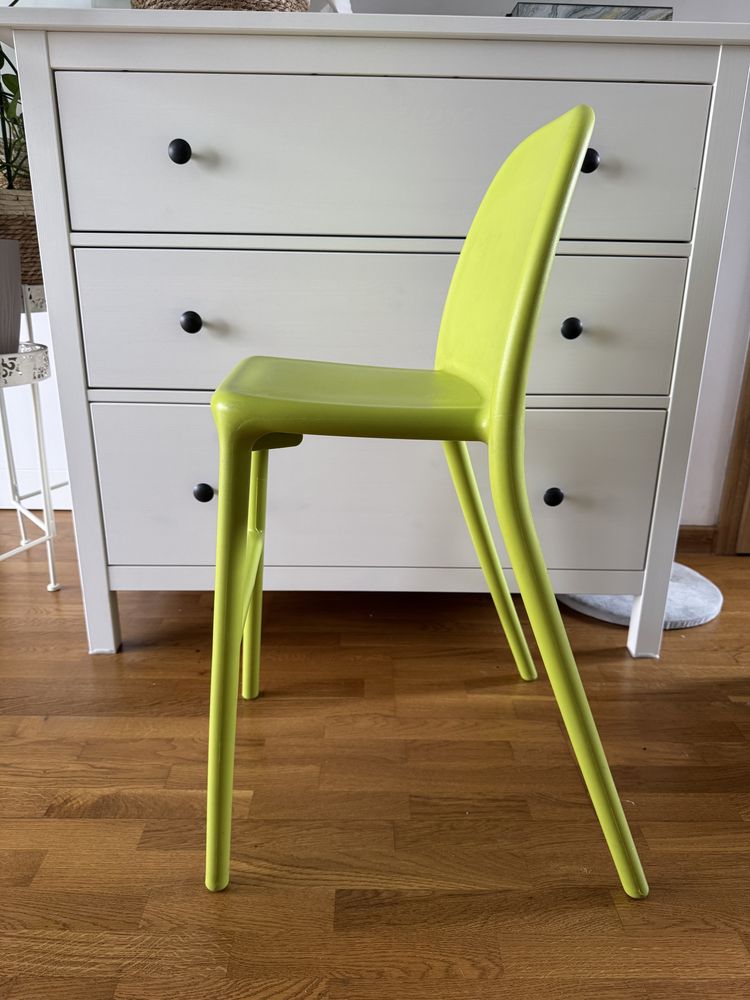 Krzesło dla dziecka Ikea Urban zielone