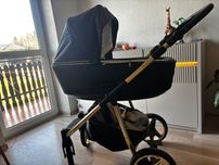 Wózek Adamex Reggio Special Edition plus nosidełko cybex z adapterem