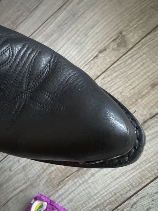 Ідеальні шкіряні козаки 41 розмір
