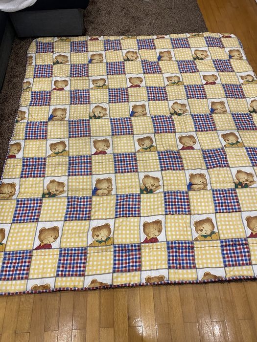 Edredom ursinho de criança