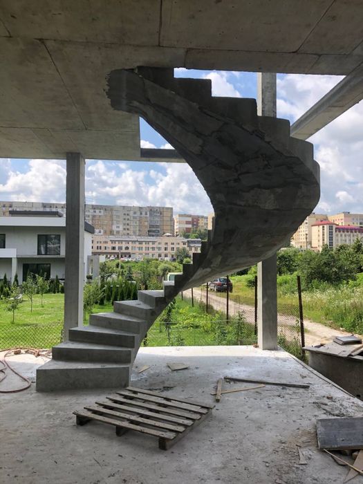 Сходи бетонні,  бетонні роботи