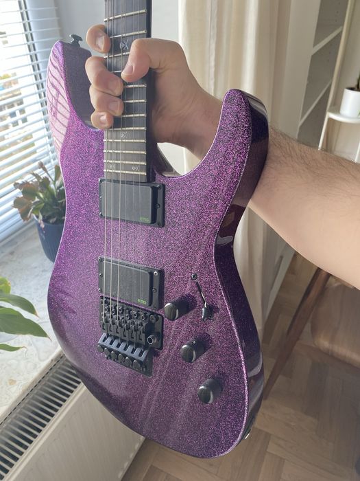 Gitara elektryczna ESP LTD Kirk Hammett KH-602 Purple Sparkle