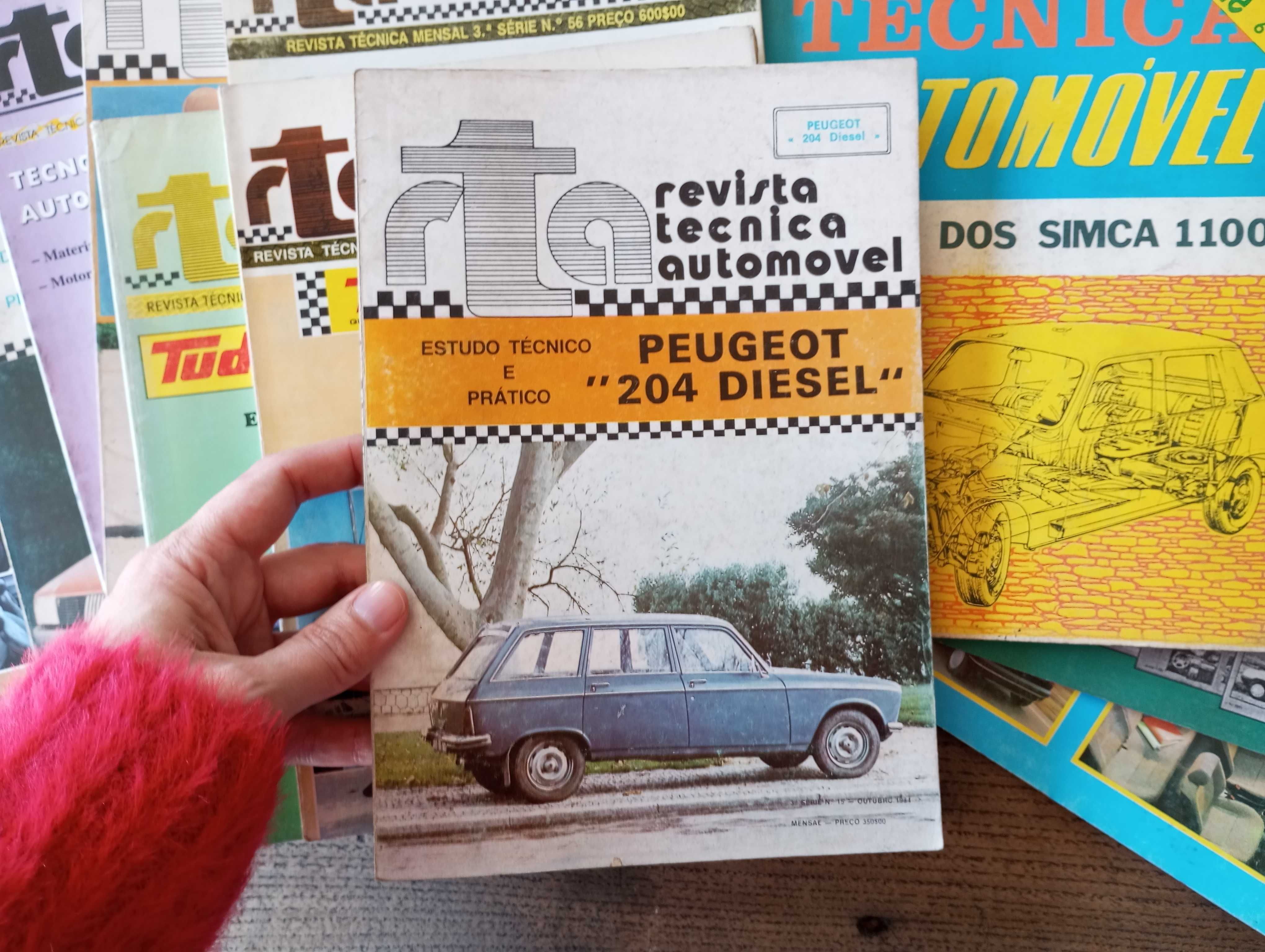 RTA Revista Técnica Automóvel anos 80 e 90