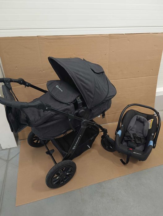 Kinderkraft Wózek Dziecięcy MOOV 3w1 22kg fotelik gondola spacerówka