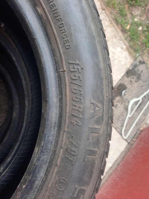 Продам ризину комплект 155-70 Р-14 зима