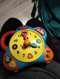 Zegar dwujęzyczny dla dzieci