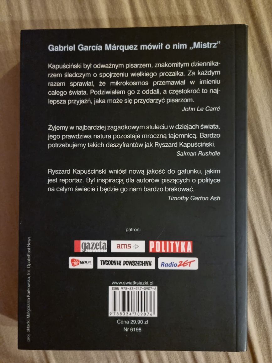 Ryszard Kapuściński Nie ogarniam świata