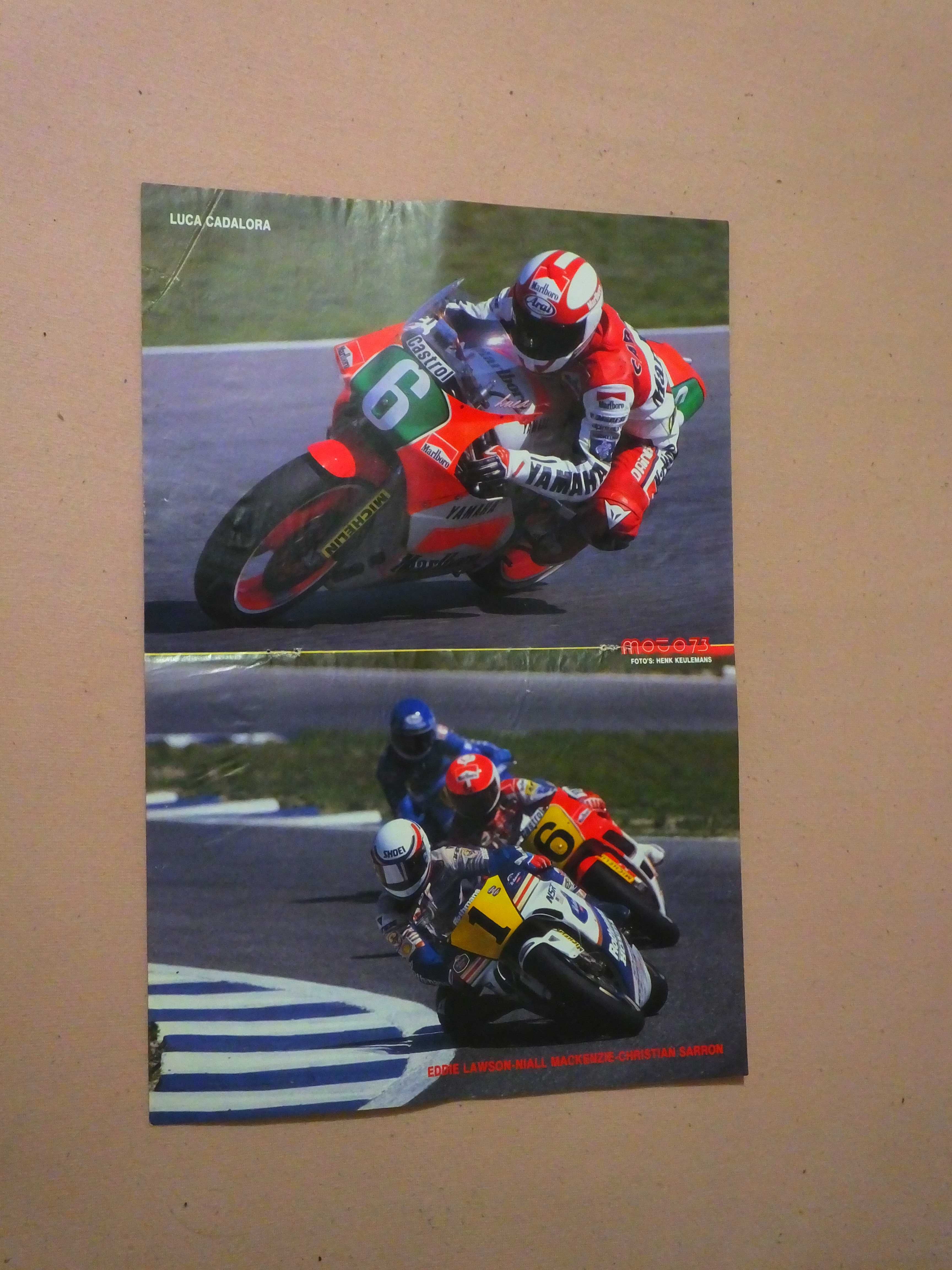 Wyścigi motocyklowe - plakat, poster
