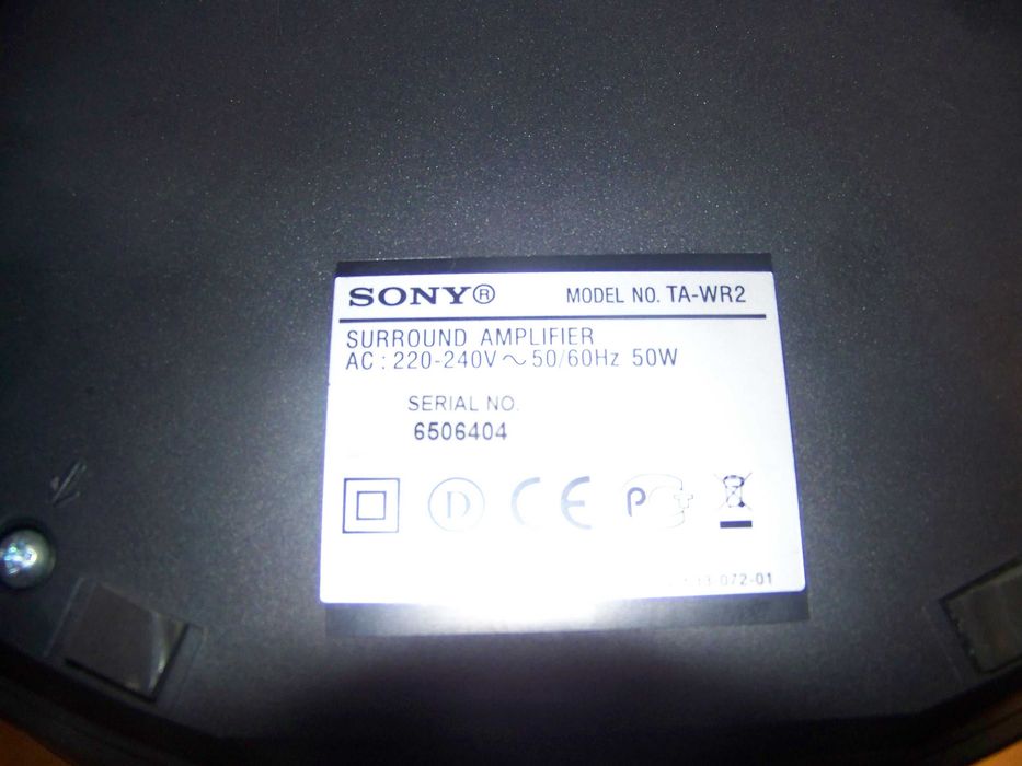 amplificador digital sony S-MASTER  TA-WR2 50 w