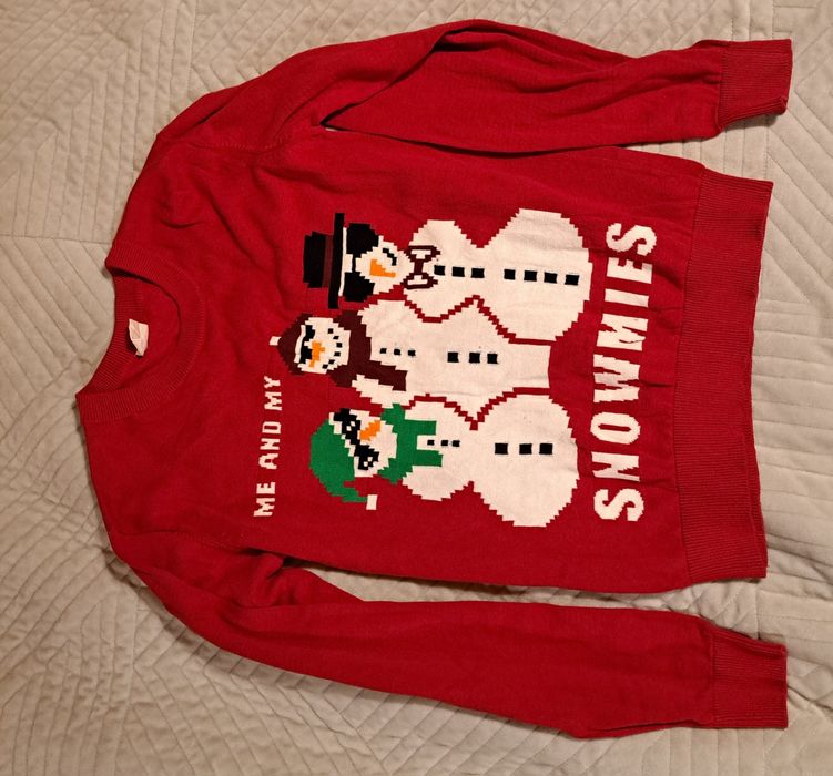 Sweter świąteczny Smyk  r. 152