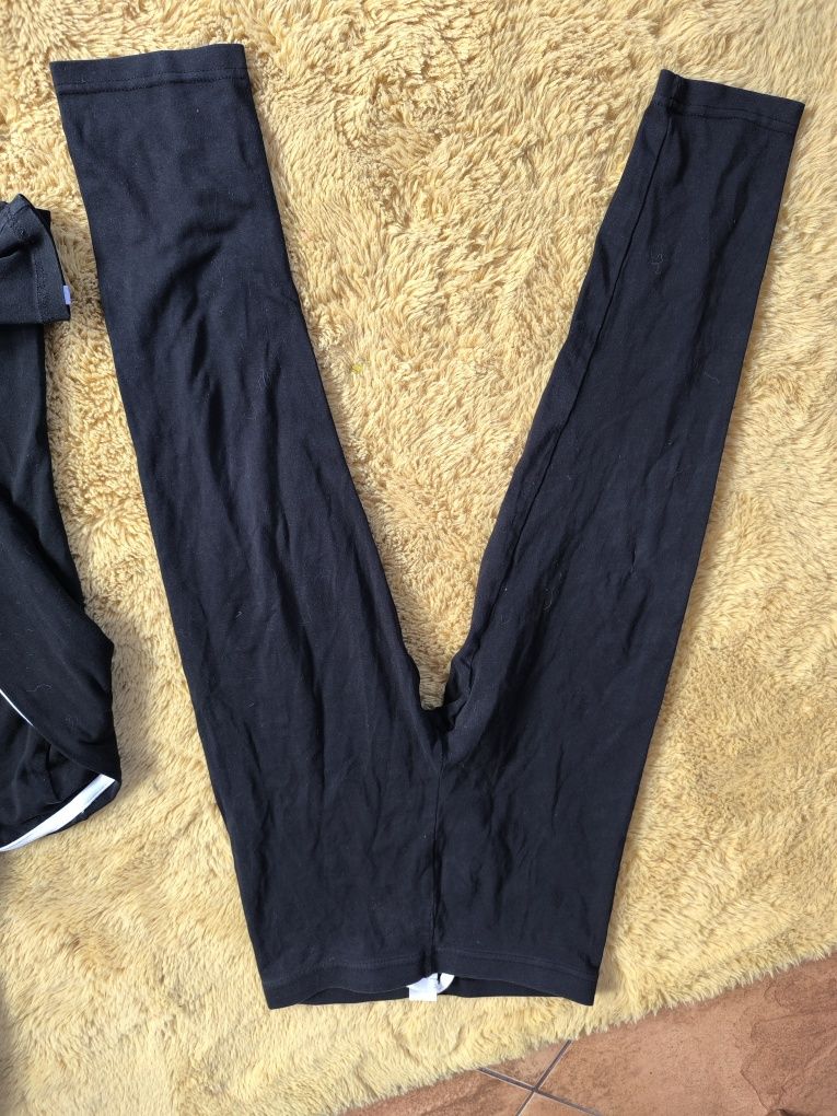 Zestaw bluza, top i leginsy hm roz xs/s