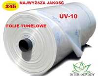 FOLIA TUNELOWA UV10 6m. Ogroidnicza Tunelowa Szklarniowa Namioty