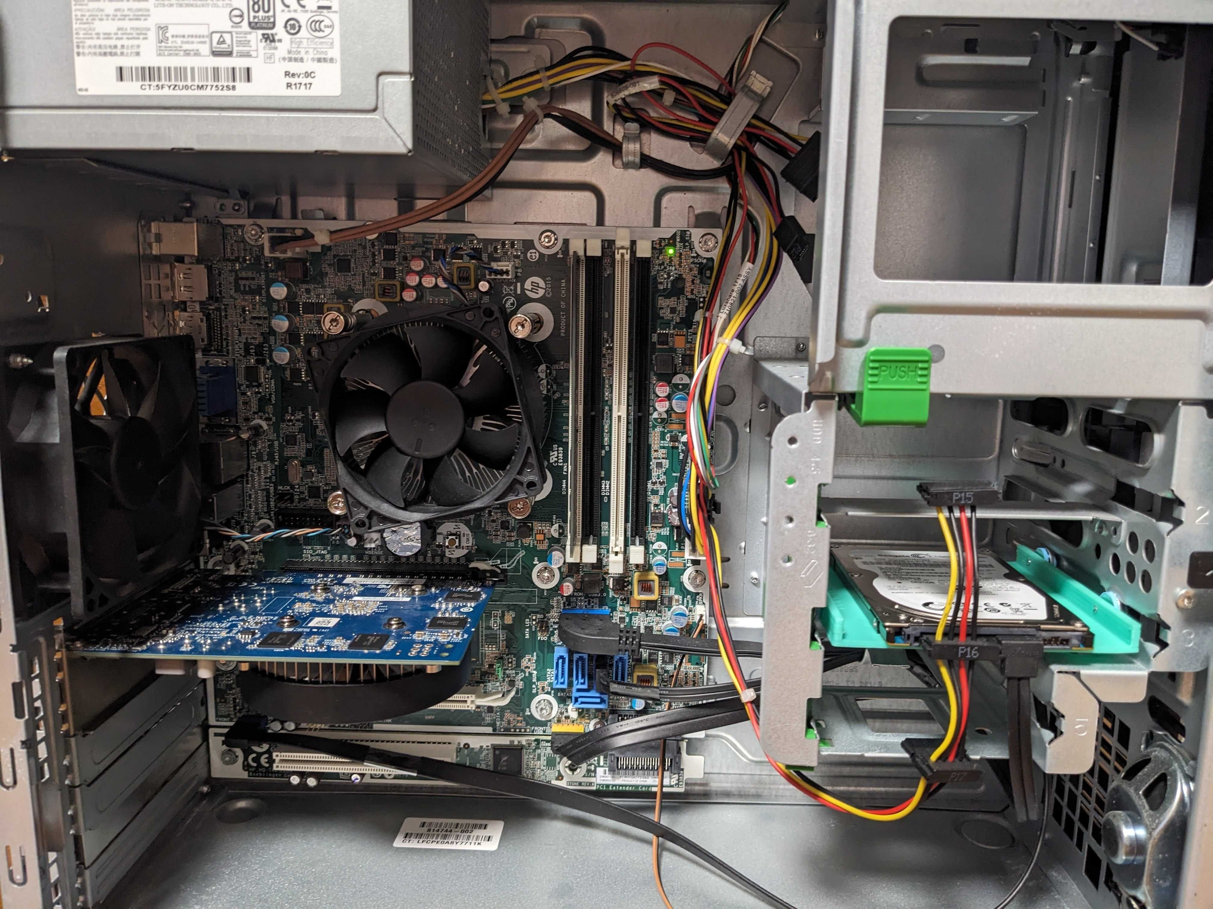 недорогий ігровий ПК HP intel core i3-6100\8gb ddr4\GTX 645\500gb