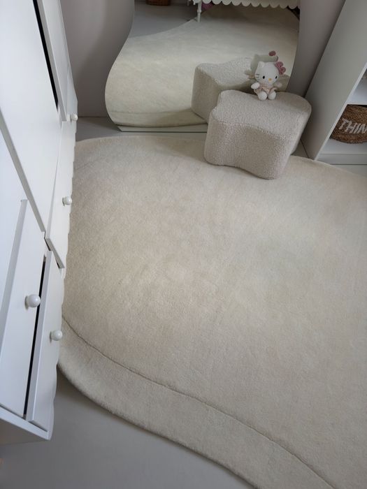 Dywan WESTWING kadey z wełny 200x300 cm japandi boucle zara home