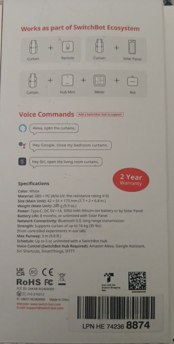 SwitchBot Curtain