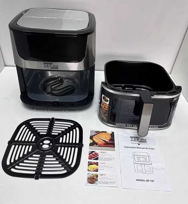 Аэрогриль Zepline 12л 4000 Вт / аерогриль - мультипечь с двумя тенами!