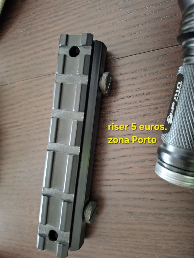Airsoft material variado.