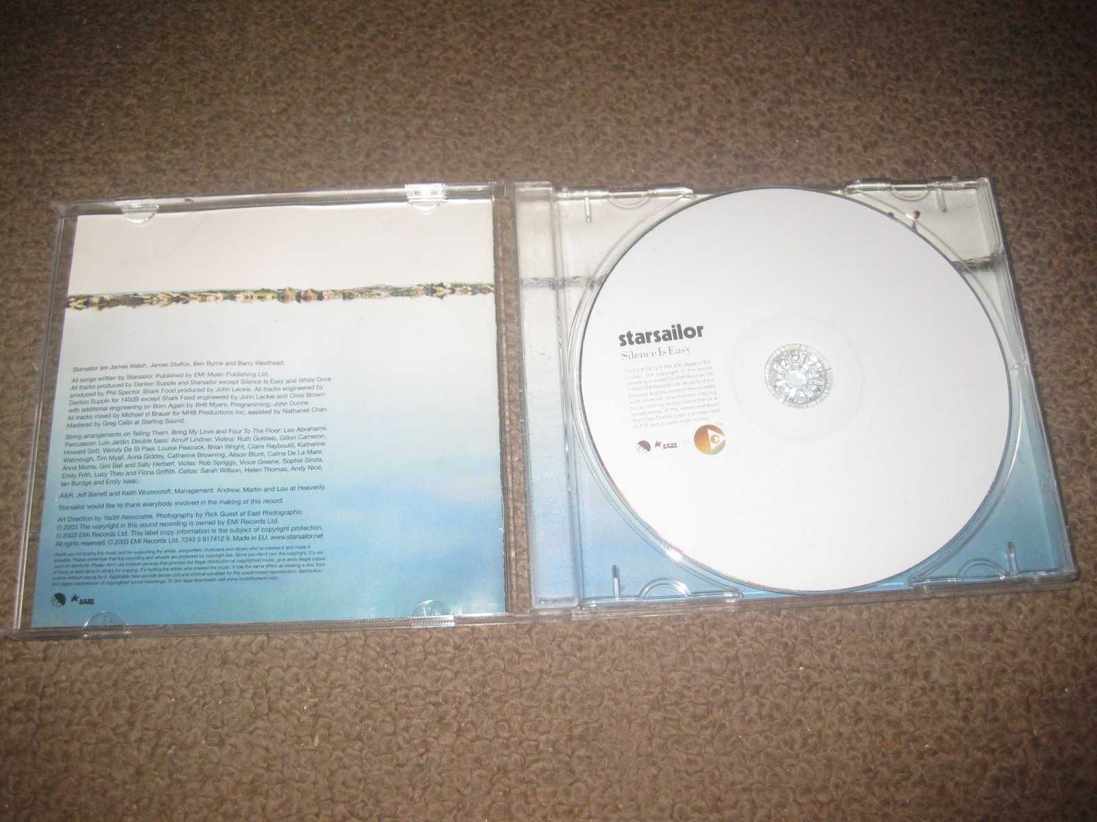 CD dos Starsailor "Silence Is Easy" Portes Grátis!