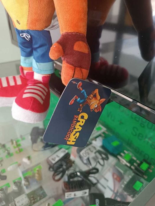 PROMO:Peluche Crash Bandicoot SD Sorridente 32cm Nova Coleção 2023