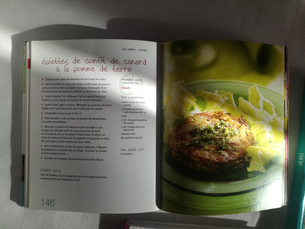 Książki kulinarne w języku francuskim