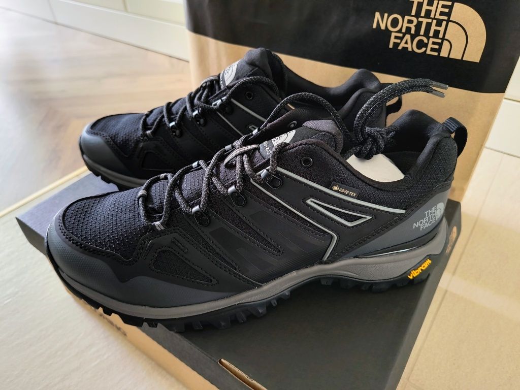 The North Face 45,5 wkł 30cm Nowe! Gwarancja 02.2027 Trekingowe Czarne