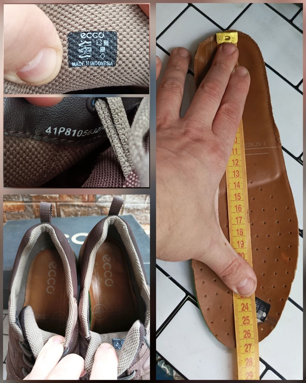 Макасини Timberland,Ecco  (42р.26.5см )