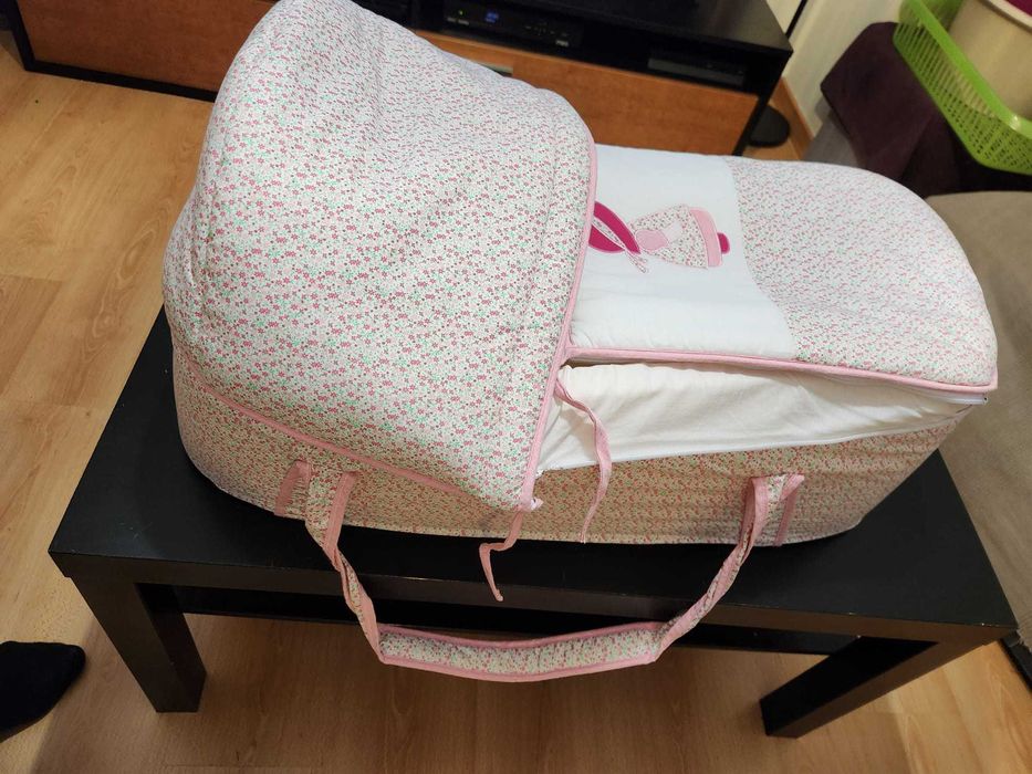 Alcofa para Bebé - Rosa