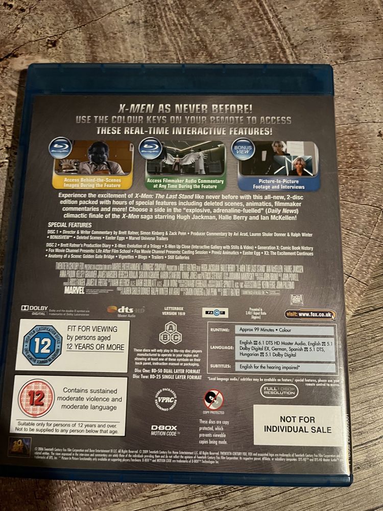 X-men pakiet na blu ray wsparcie zbiórki