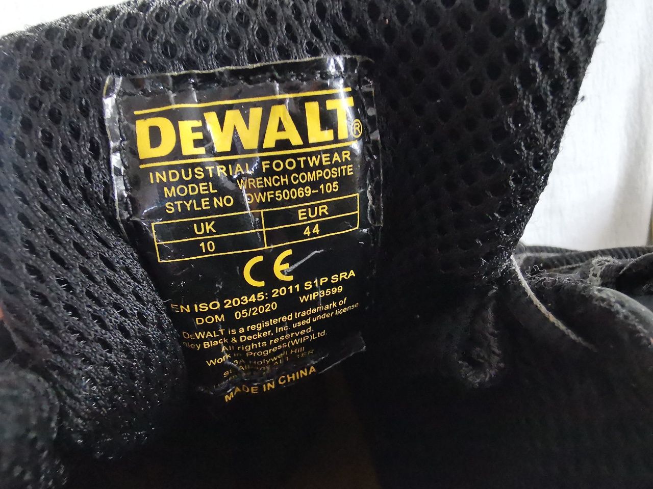DeWalt Wrench Composite buty ochronne robocze 44