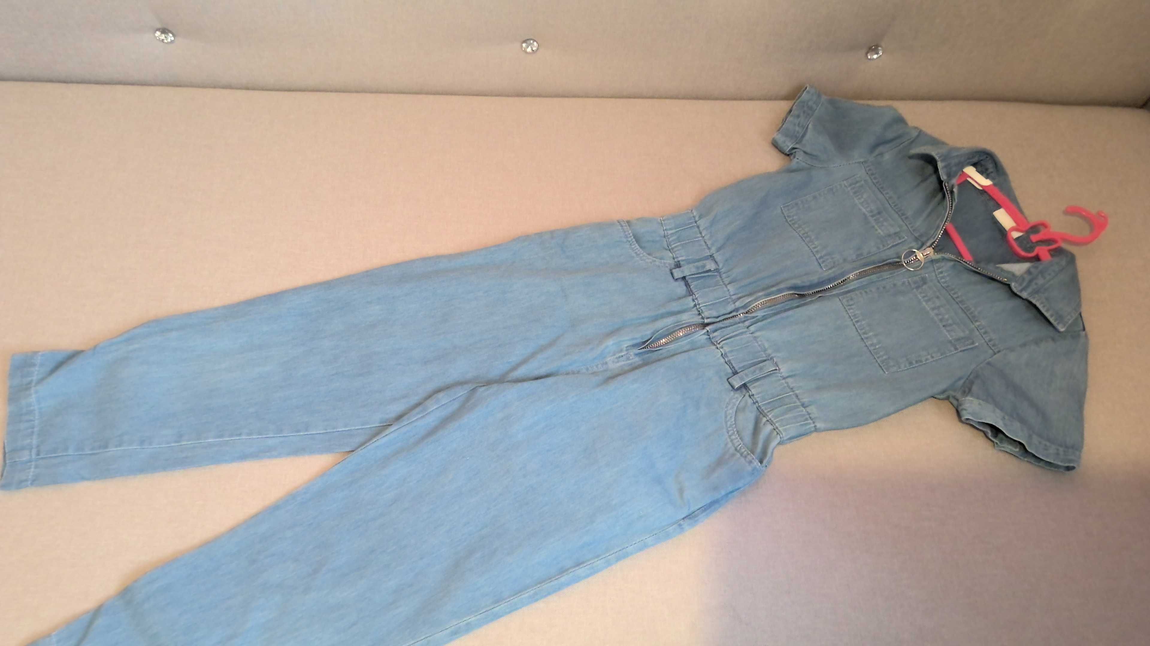 kombinezon COCCODRILLO, jeans, rozmiar 128