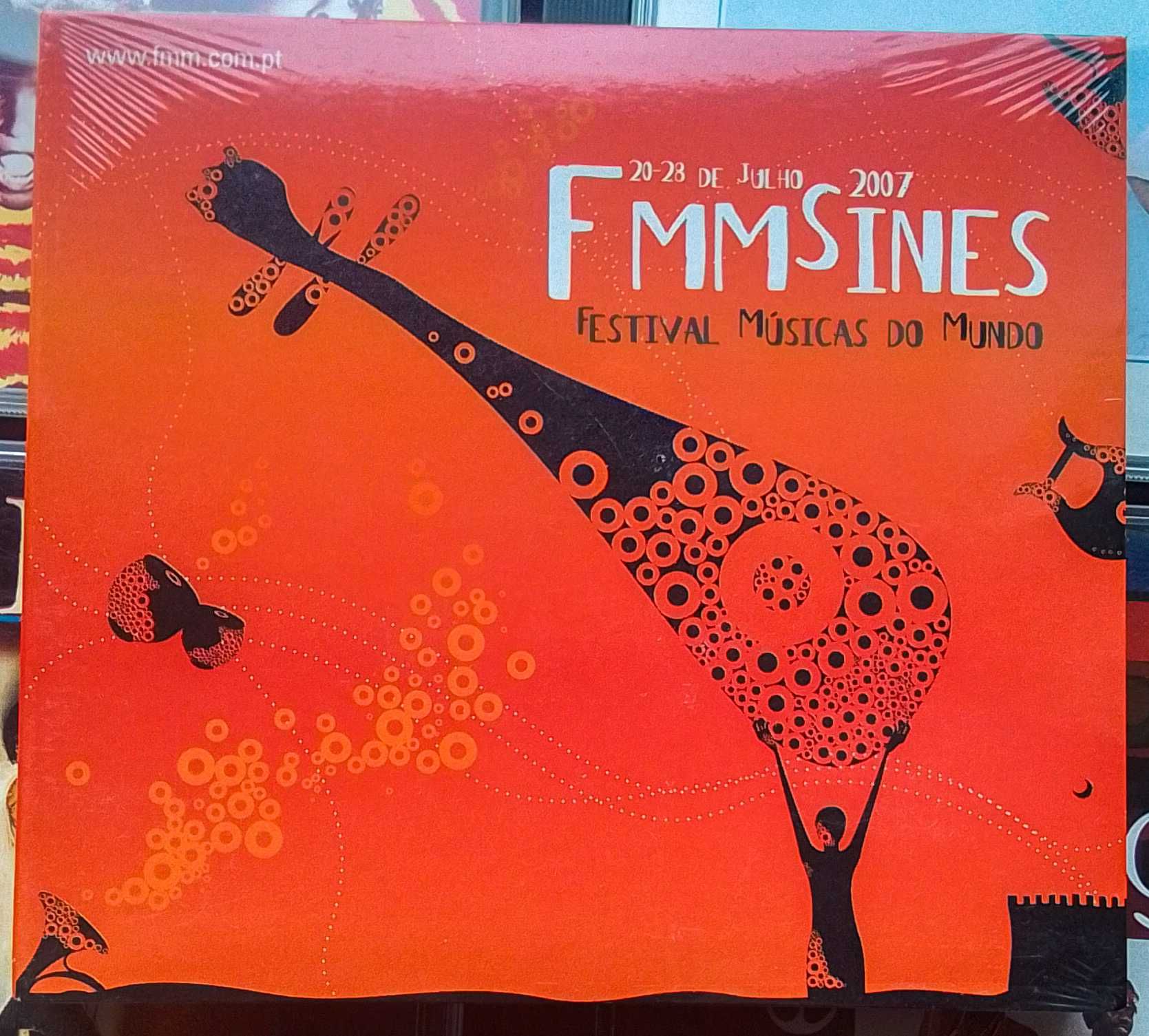 Pack de quatro cd's de world music