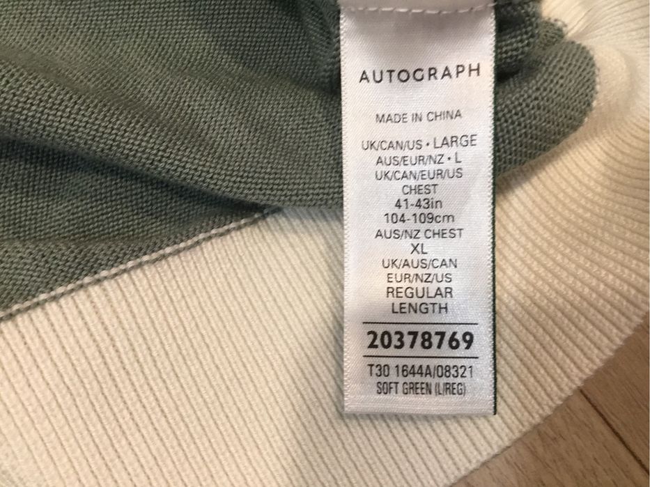 Продам поло футболку від Autograph розмір L old money олд мані як нова