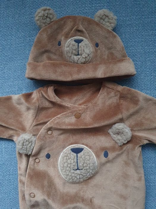 Miś pajac kombinezon