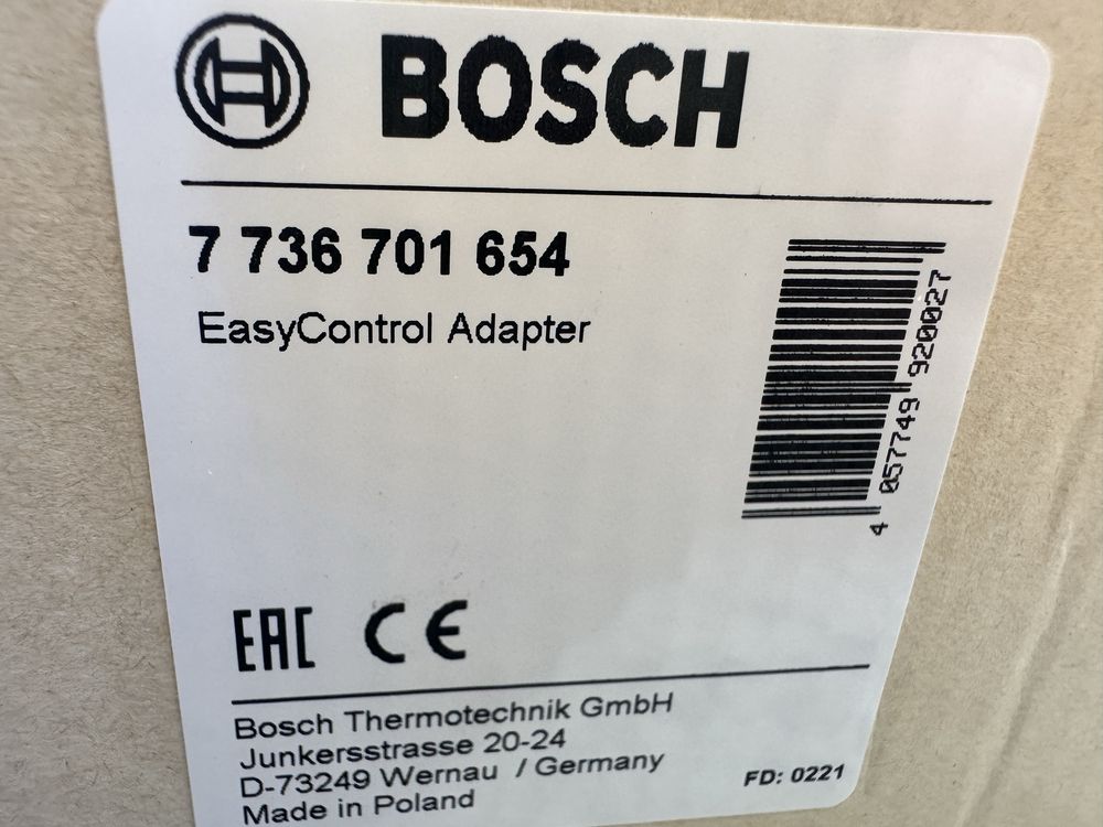 Adapter Bosch EasyControl ON/OFF