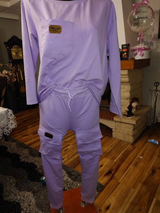 Komplet leola  dres bawełna