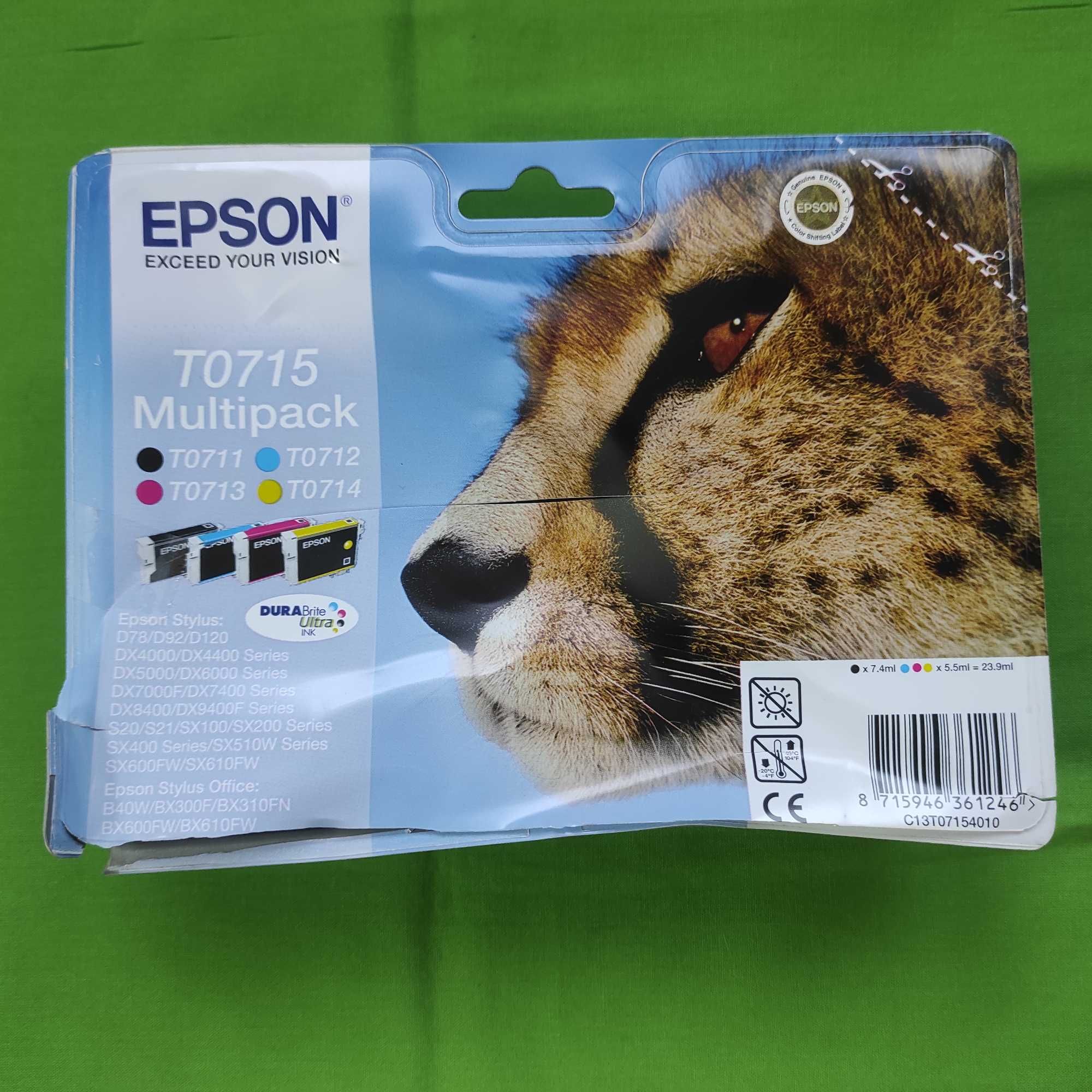 Комплект картриджей Multipack "T0715" DURA Brite - для принтеров EPSON